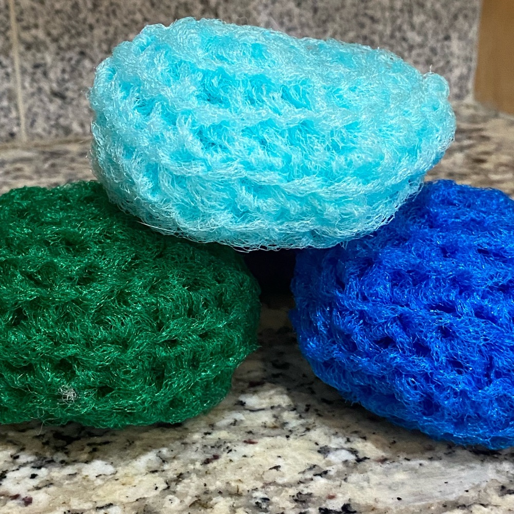 Set of 4 Dish Scrubbies
